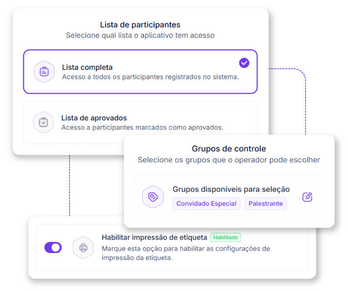 Configuração Check-in